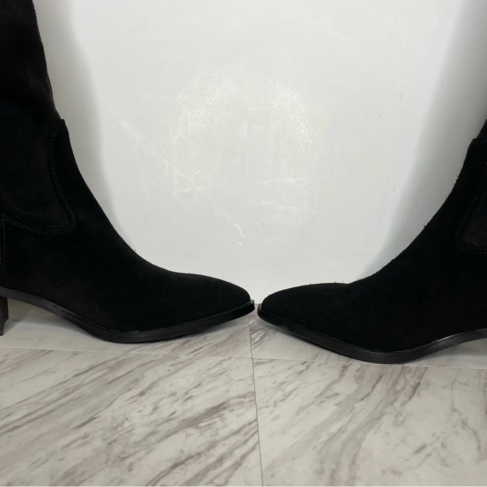 Blondo Black Suede Over the Knee Boot 6M